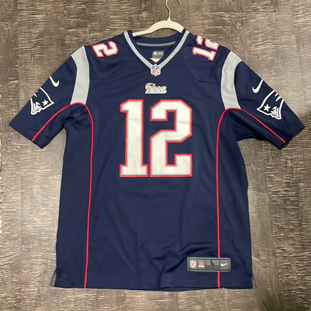 Tom Brady New England Patriots Jersey Size Large
